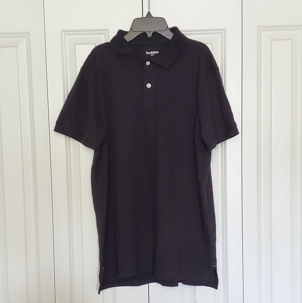 Goodfellow large polo black shirt